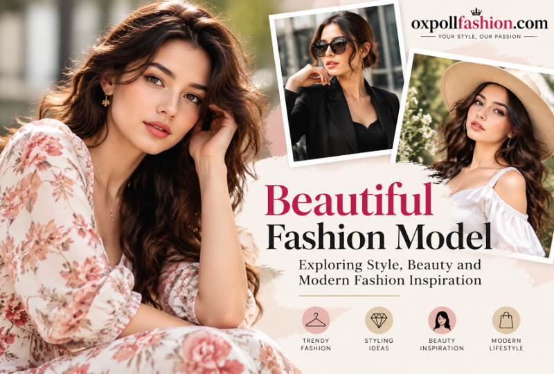 Beautiful Fashion Model Exploring Style, Beauty, and Modern Fashion Inspiration
