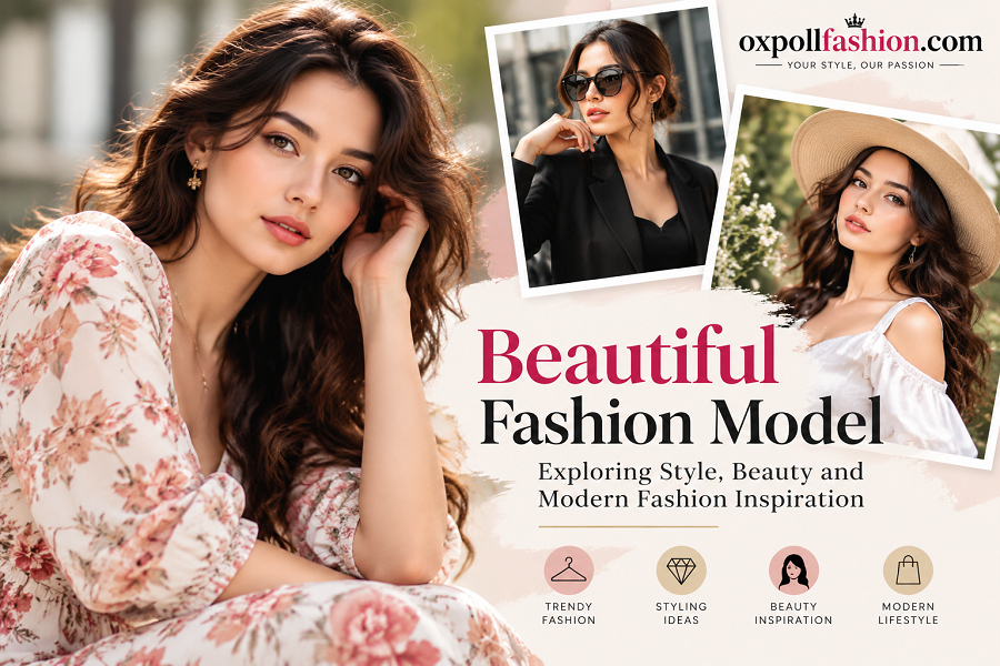 beautiful fashion model